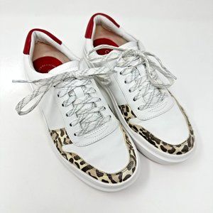 Cole Haan Grandpro 360 White/Leopard/Red Women's Golf Shoe size 7